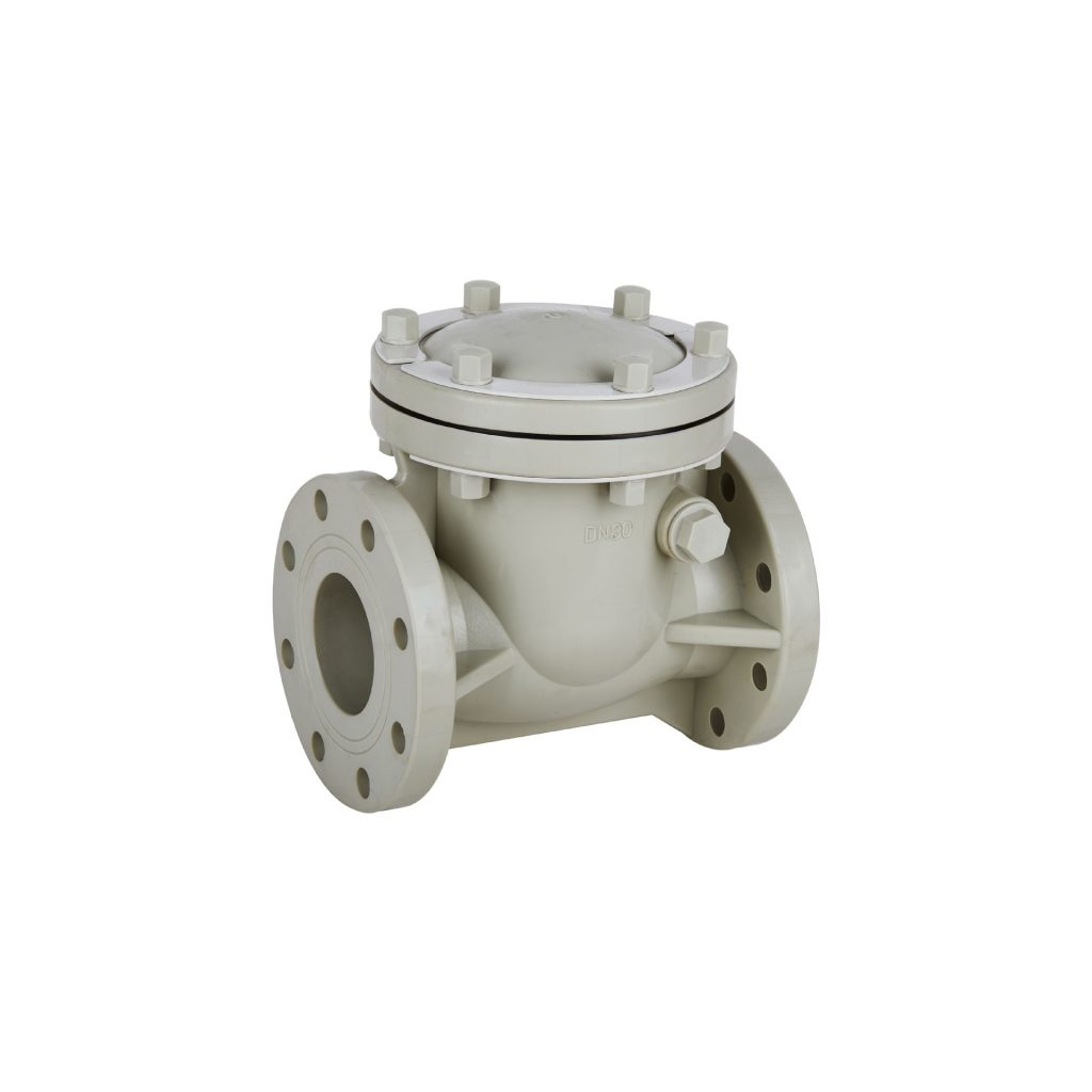 “JAEGER” Swing check valve plastic chemical valve PPH | บริษัท สยาม ...